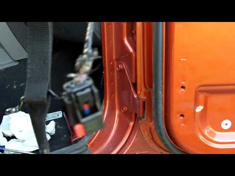 how to remove tj door panel