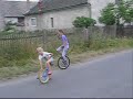 Trening monocyklistek - Chrzelice 2006