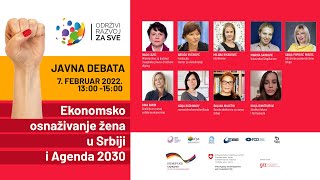public-debate-economic-empowerment-of-women-in-serbia-and-the-2030-agenda