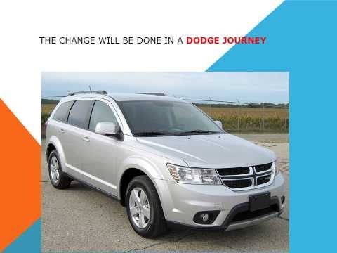 How to replace the cabin air filter in a Dodge Journey