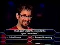 Baddiel & Skinner in special UK millionaire