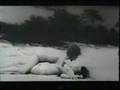 Vintage beach brawl