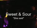 cathodic rays (Sweet and Sour)