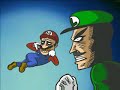 Super Mario behind story , korean languge