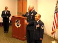 Reading of Retirement Order for MSgt Castillo Reading of Retirement Order for MSgt Castillo