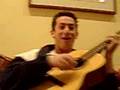 adam on the guitar