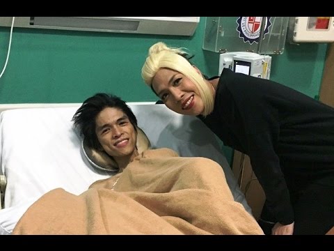 Vice Ganda visits Jam Sebastian