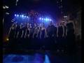 Vocal Line singing I Danmark er jeg født on danish televison at new year 2003