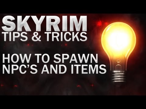 how to spawn npc in skyrim