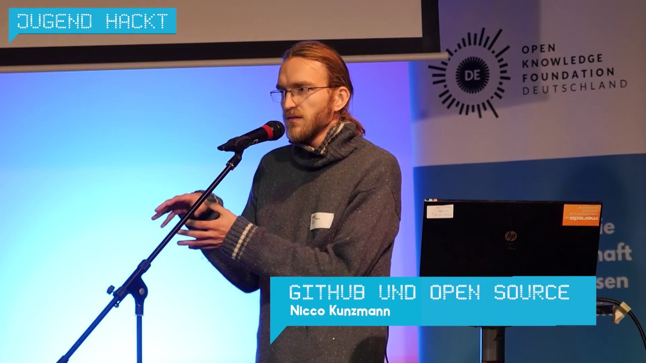 Github und Open Source – Nicco Kunzmann (Lightning Talk 2016) – Jugend ...