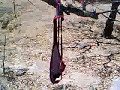 LOLA BAÑANDOSE EN EL RANCHO