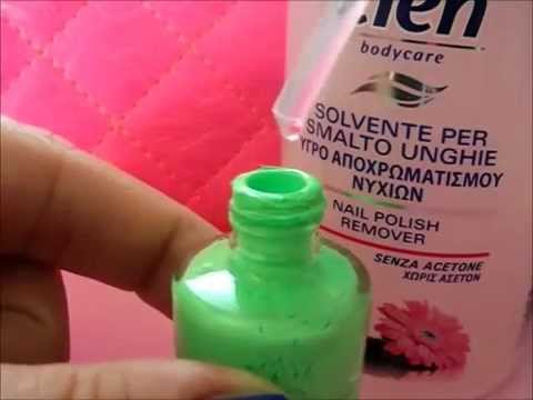 how to recover nail polish