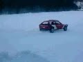 Rosti mit seinem VW Polo mit 2 Yamaha R1 motoren