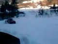 Rosti mit seinem VW Polo mit 2 Yamaha R1 motoren