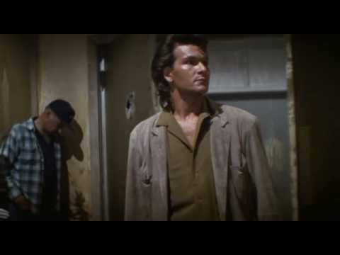 Roadhouse - I thought you'd be taller.... Patrick Swayze has taken off from the dance floor and his hitting the barrooms, the hard way. He plays Dalton, a legendary cool...