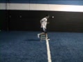 high knees hurdle drill 