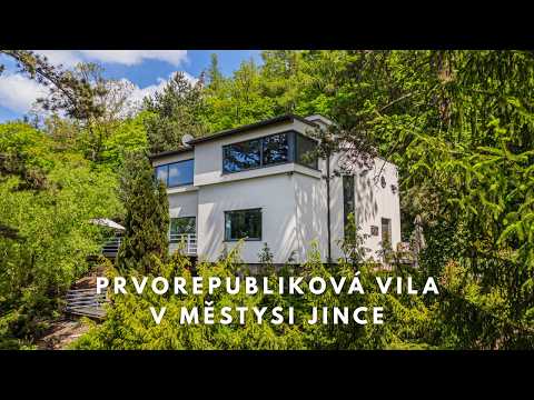 Video Prvorepubliková vila v městysi Jince