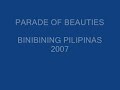 bb pilipinas 2007 parade of beauties