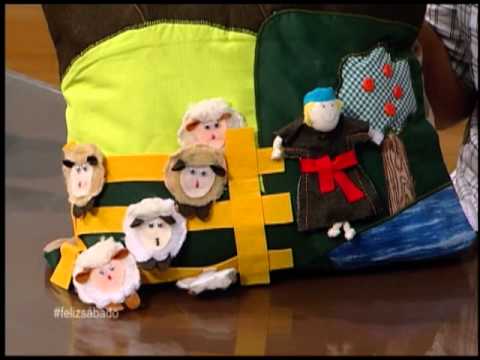 Feliz Sábado - A Ovelha Perdida (Historinha com a Tia Cecéu)