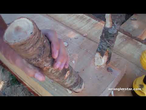 Timber - With the timbers I had left over from my Timber Framed stair project I'm going to build a very simple rustic bench. This DIY project is something most guys c...