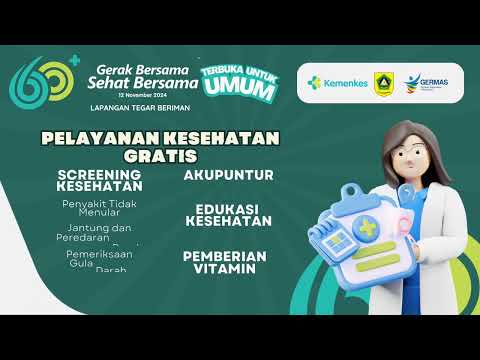 Peringatan Hari Kesehatan Nasional (HKN) ke 60 tahun 2024 Tingkat Kabupaten Bogor
