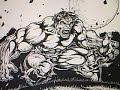 My INCREDIBLE HULK Original Art!
