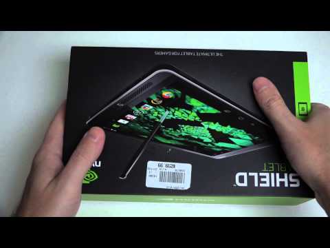 Nvidia SHIELD Tablet Unboxing and First Look