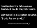 Blade Runner (1982), PART 1 /9,WATCH full film/movie online part1