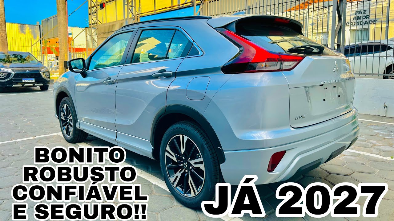 NOVÍSSIMO MITSUBISHI ECLIPSE CROSS HPE 2027 EM DETALHES | MELHOR QUE COMPASS E COROLLA CROSS??