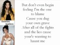 Christina Aguilera - Fighter (Lyrics On Screen)