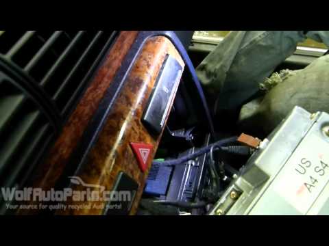 How to Remove Radio / Stereo – Audi A4 B5 1996-2001 (Wolf Auto Parts)