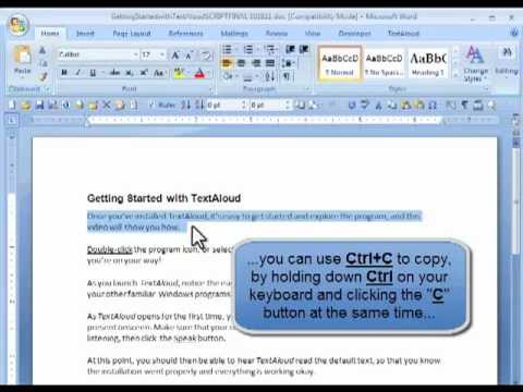 Getting Started with TextAloud 3 (2011)