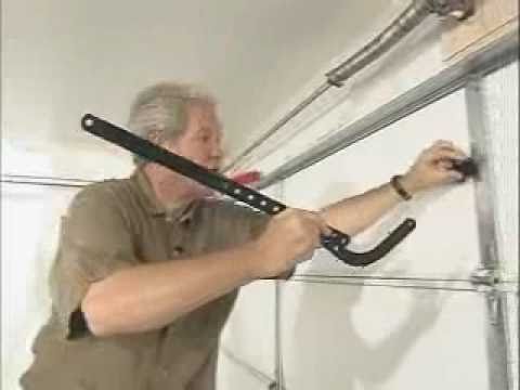 how to install a garage door video