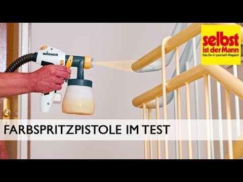 Farbspritzpistole im Test