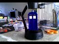 Spinning Tardis magnet toy.