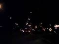 Peru Lima distrito Surco Navidad noche
