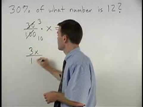 how to take percentage