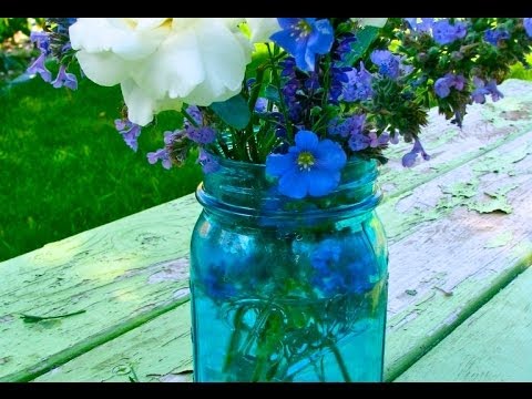 how to dye glass jars