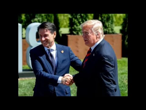 Italien / USA: Giuseppe Conte trifft Donald Trump