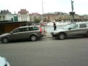 Carl Johan Paulsen, Actimizer, walking from meeting to meeting in Stockholm