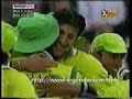 Wasim Akram bowls Adam Gilchrist 99 World Cup