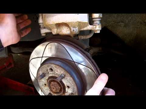 How to change front brake rotors 2001-2005 Honda Civic