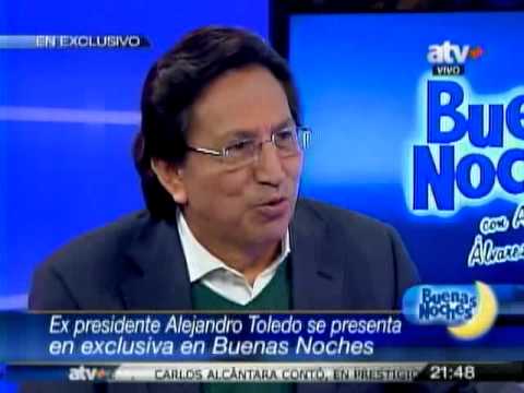 Toledo: Mi error político fue no persuadir a mi suegra que no haga inversiones en el Perú (Parte4)
