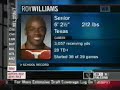 Roy Williams Draft Day