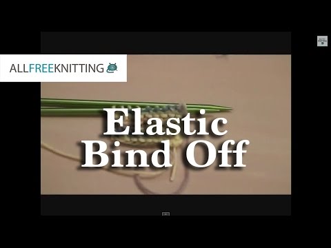 how to bind off knitting