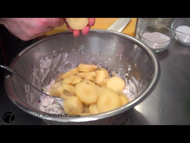 Kartoffelsalat mit Mayonnaise | Neinerlaa Weihnachtsessen der Erzgebirger
