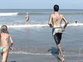 Cara na areia