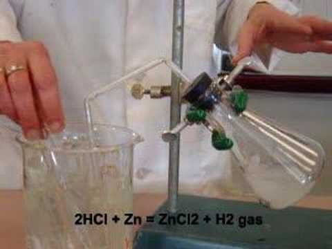 how to collect hcl gas