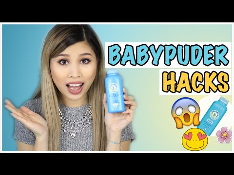 BABYPUDER HACKS - 10 DINGE DIE IHR MIT BABYPUDER MACHEN KÖNNT! | Kisu