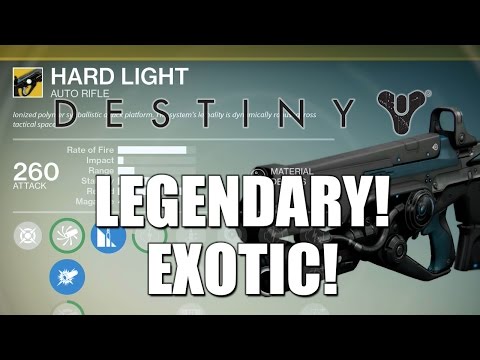 how to obtain legendary gear in destiny